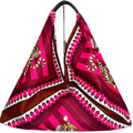 Mi084 Fuchsia Tiger-Print Tote