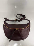 St071 Burgundy Pouch Bag