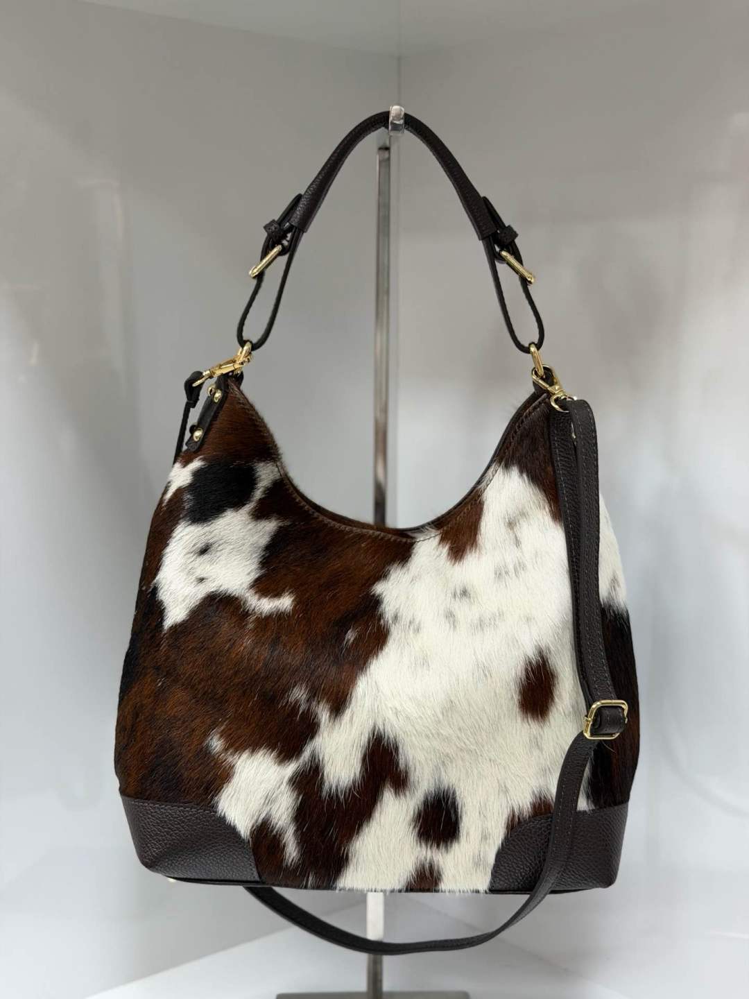 St052 Cow Print Bag