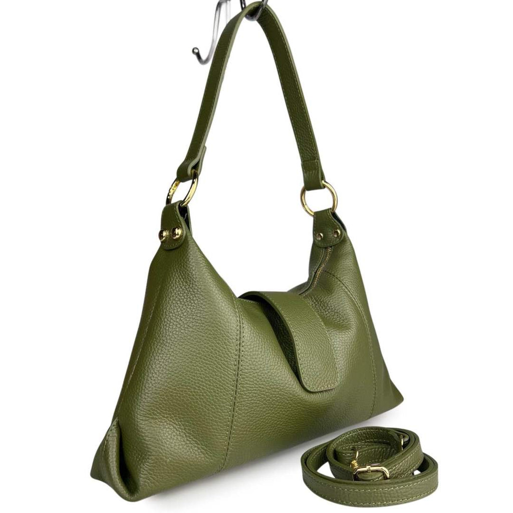 Mi223 Olive Soft Shoulder Bag