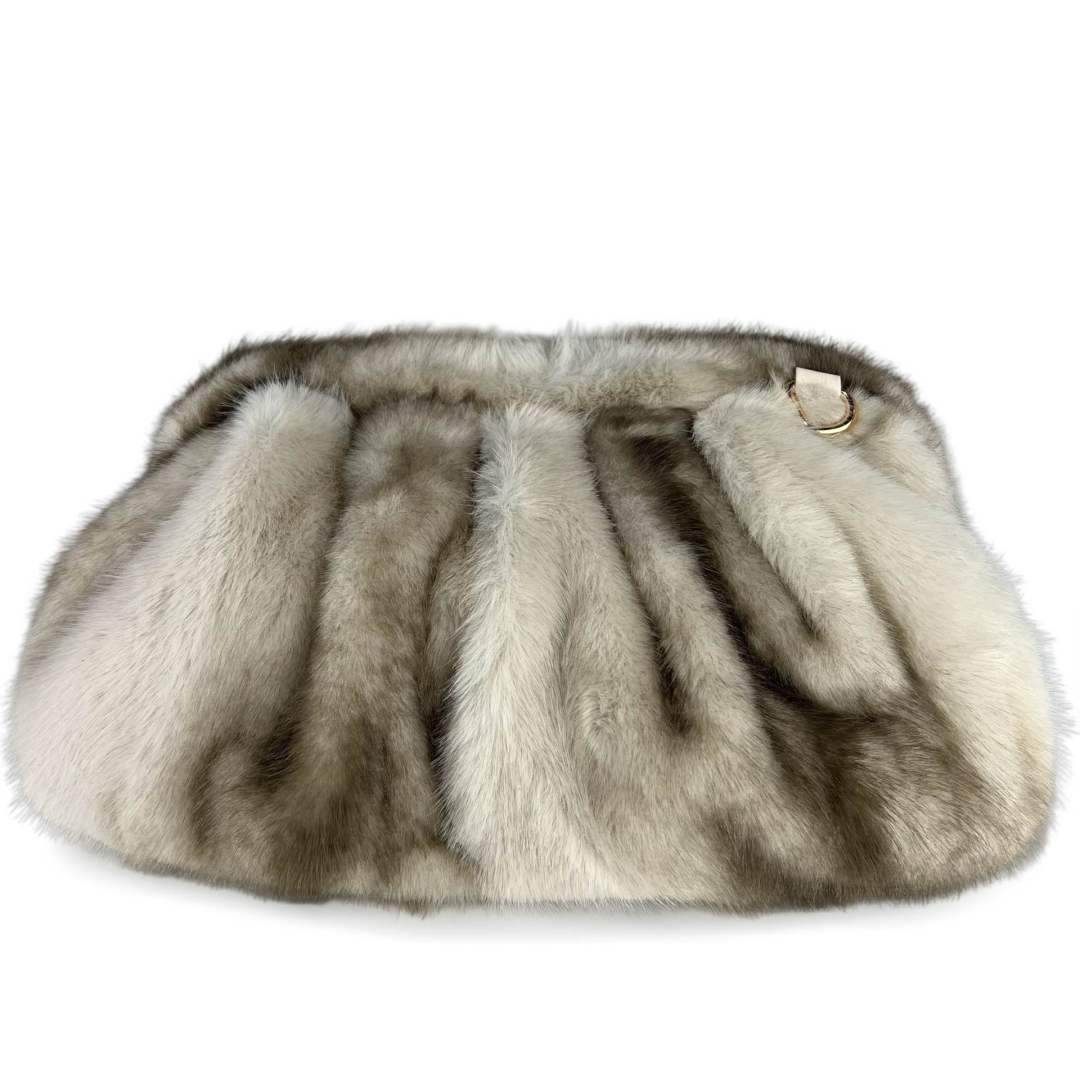 Mi289 Beige Clutch Bag