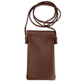 Mi196 Brown Phone Crossbody Pouch
