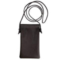 Mi197 Dark Brown Phone Crossbody Pouch