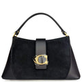 Mi215 Black Suede Accent Bag