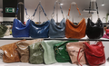 ME989 Italian Shiny Leather Hobo Bags JIJOU CAPRI