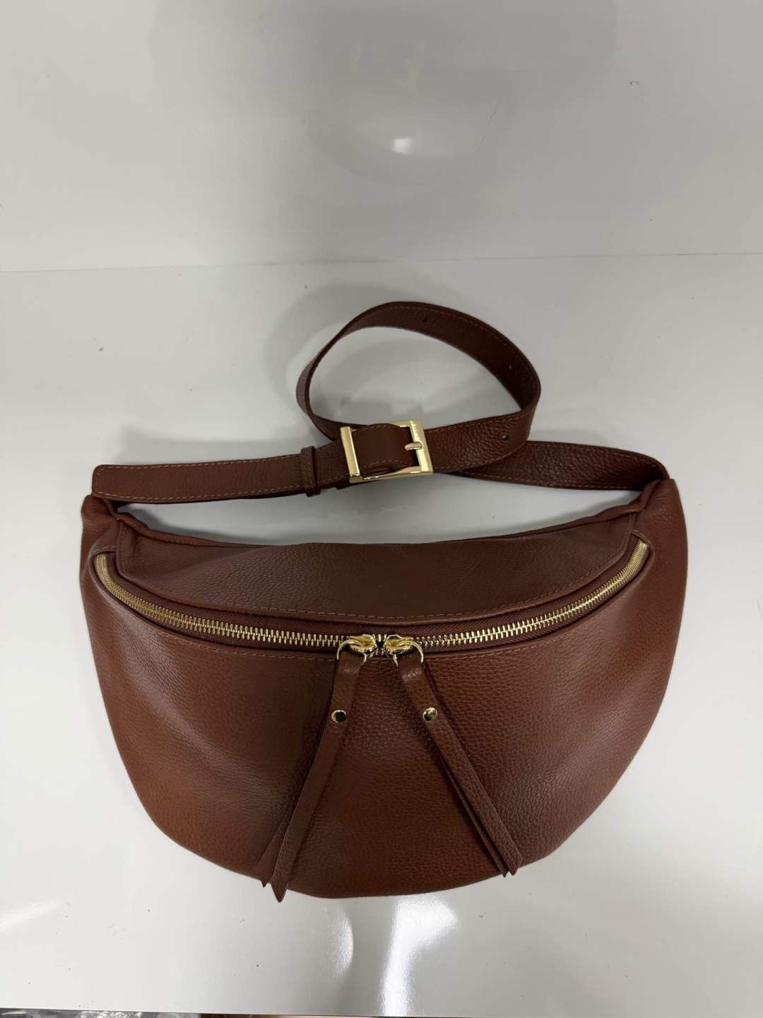 St070 Brown Pouch Bag