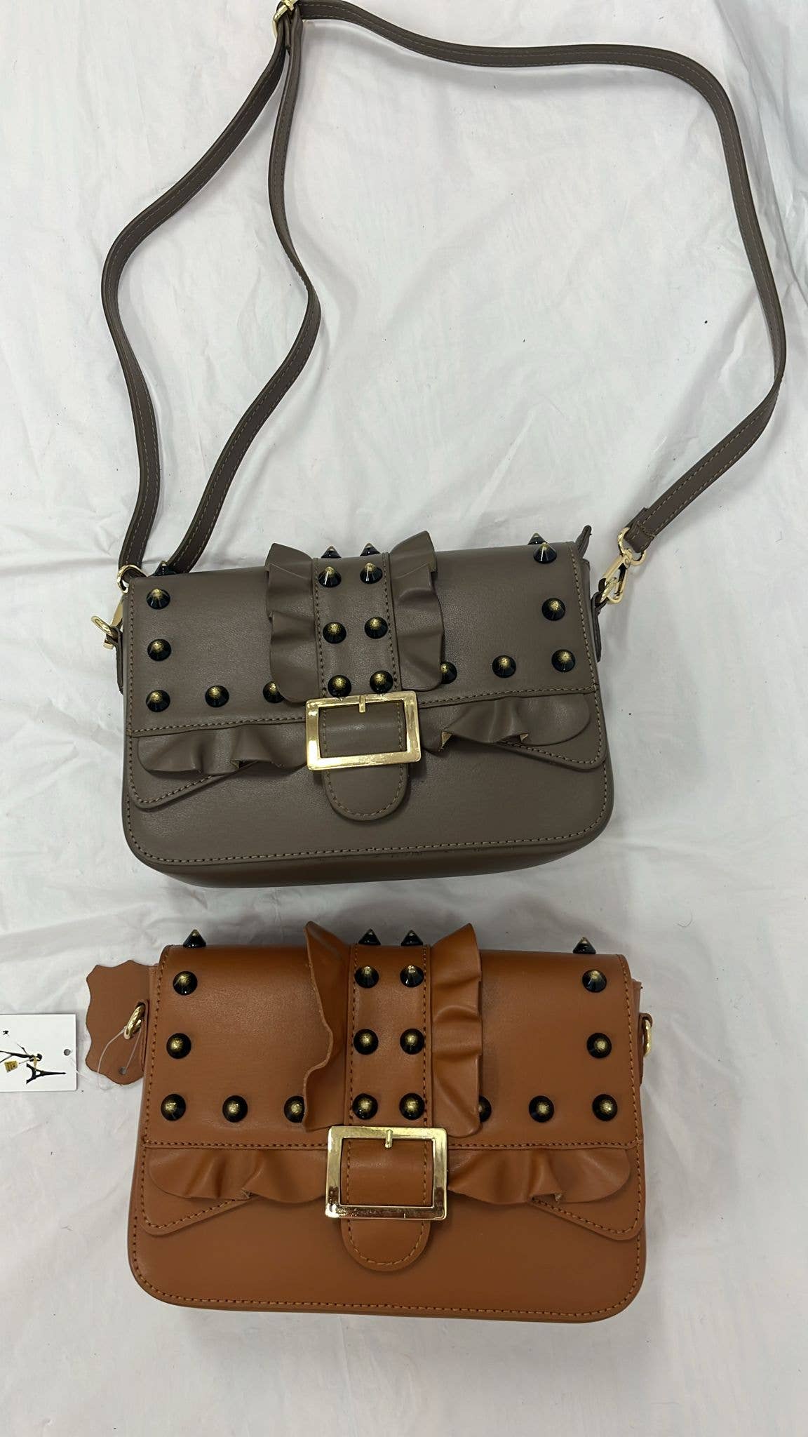 OF830 Italian Leather Crossbody Bag JIJOU CAPRI