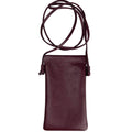 Mi198 Burgundy Phone Crossbody Pouch