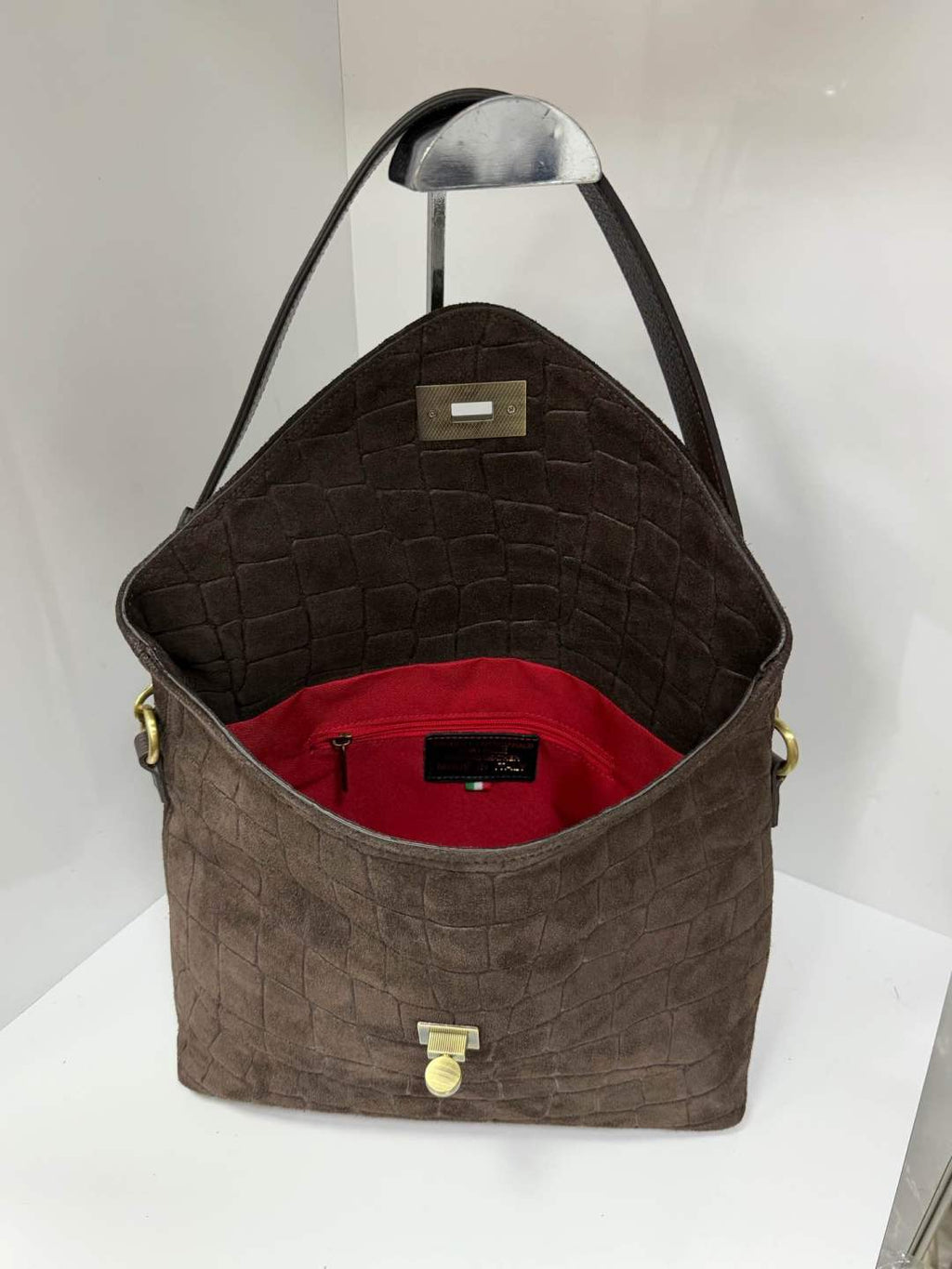St059 Dark Brown Shoulder Bag