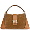 Mi212 Tan Suede Accent Bag