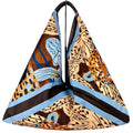 Mi101 Light Blue Savanna-Print Tote