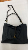 OF501 Italian Black Leather Handbag JIJOU CAPRI