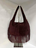 St092 Burgundy Shoulder Bag