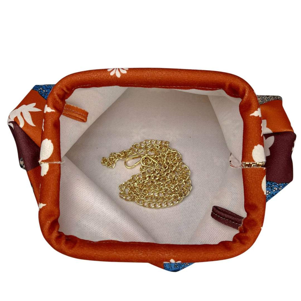 Mi242 Brick Leopard-Print Pochette