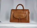 DM003 Tan Leather Tote Bag