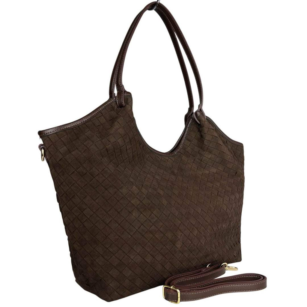 Mi300 Dark Brown Shopper Bag