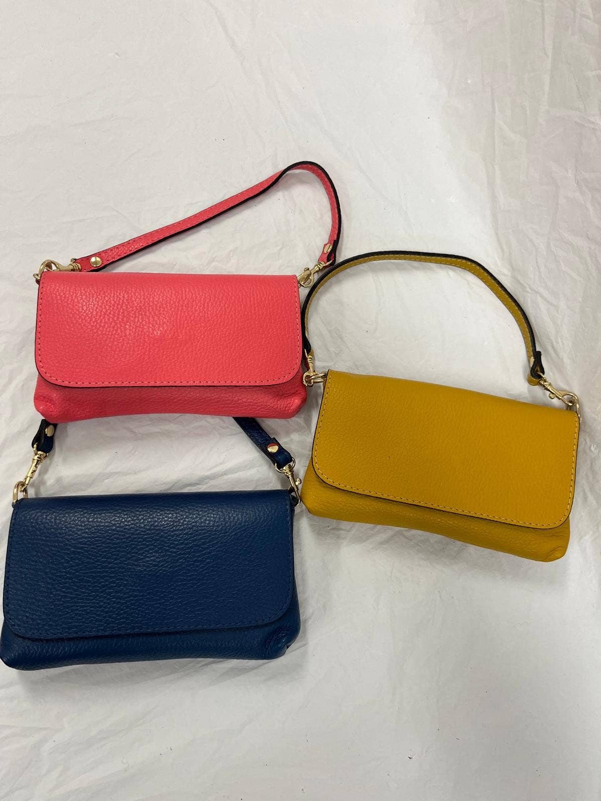 OF235 Italian Leather Clutch JIJOU CAPRI