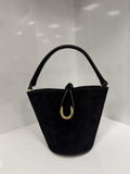 St091 Black Bucket Bag