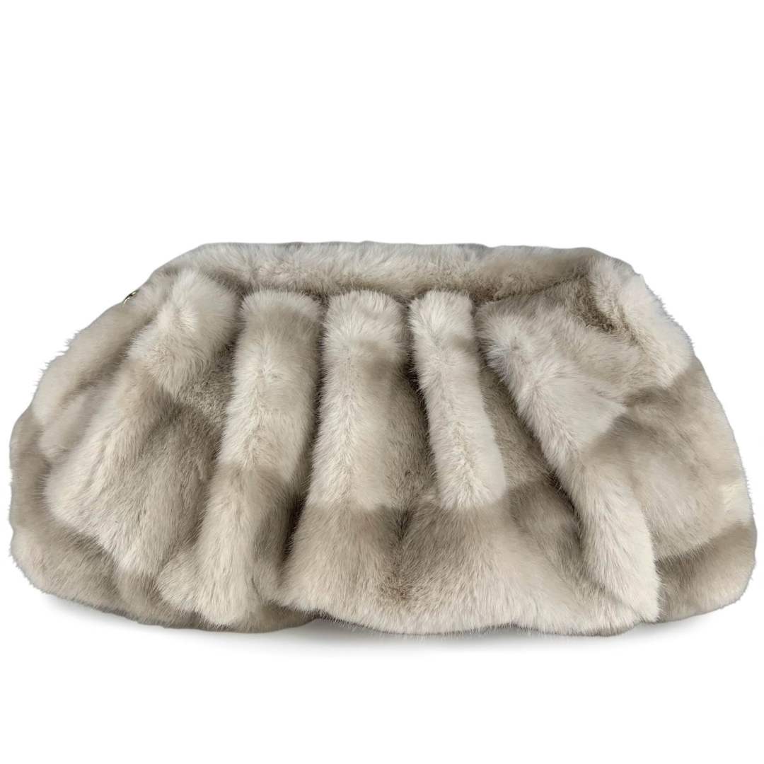 Mi290 Beige 2 Clutch Bag