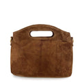 Mi320 Brown Suede Bag