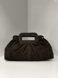 St009 Dark Brown Cristal Bag