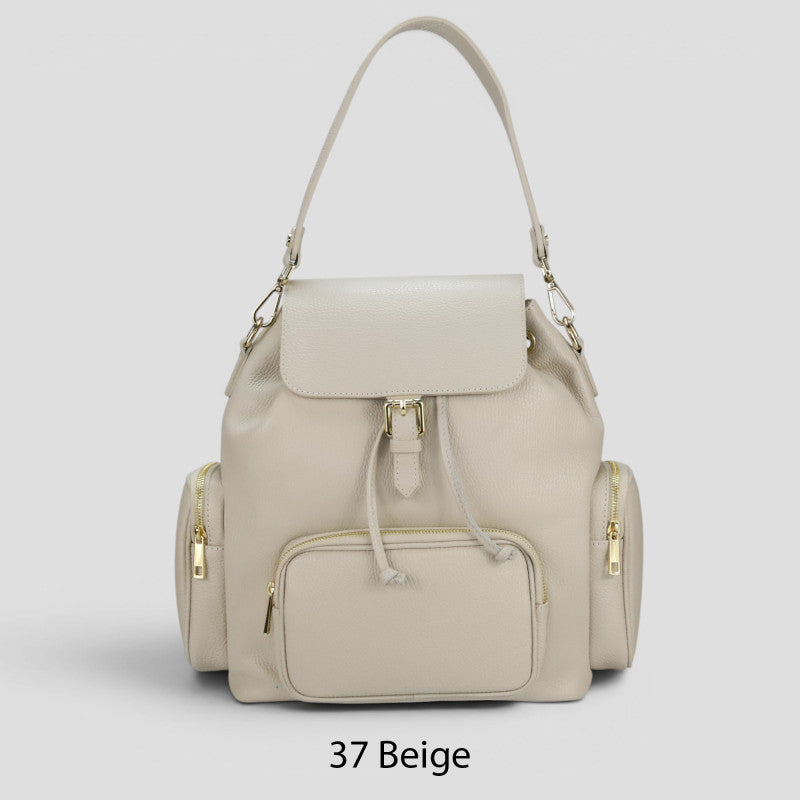 ME6214 Leather Backpack 4 Color Options