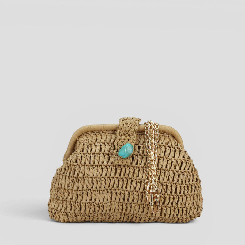 MEFB45166 Raffia Bag 2 Color Options