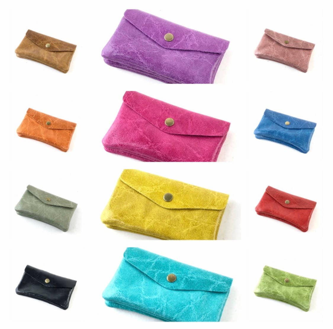 Patty Italian Shiny Leather Wallet JIJOU CAPRI