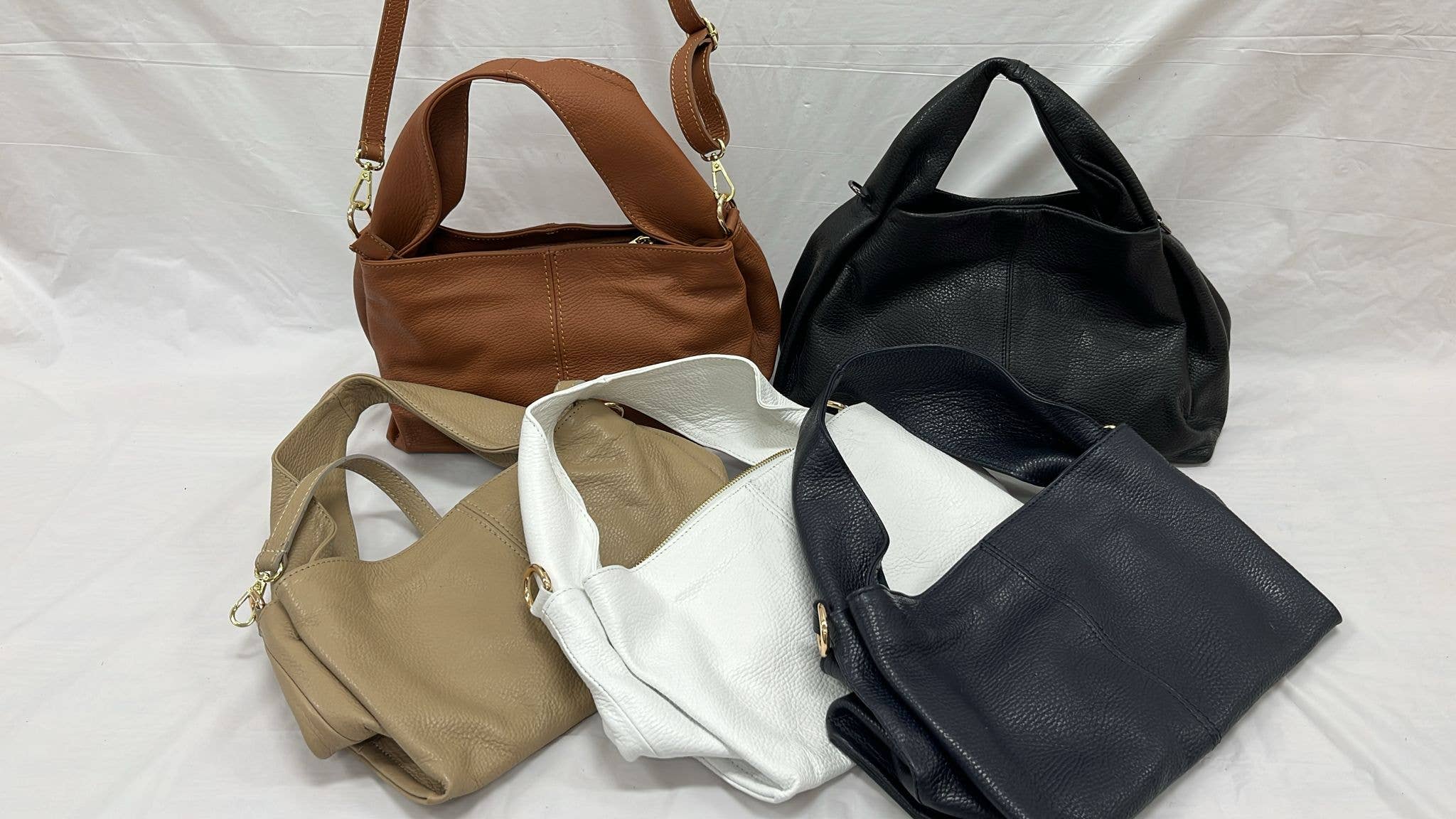 OF308 Italian Leather Handbag JIJOU CAPRI