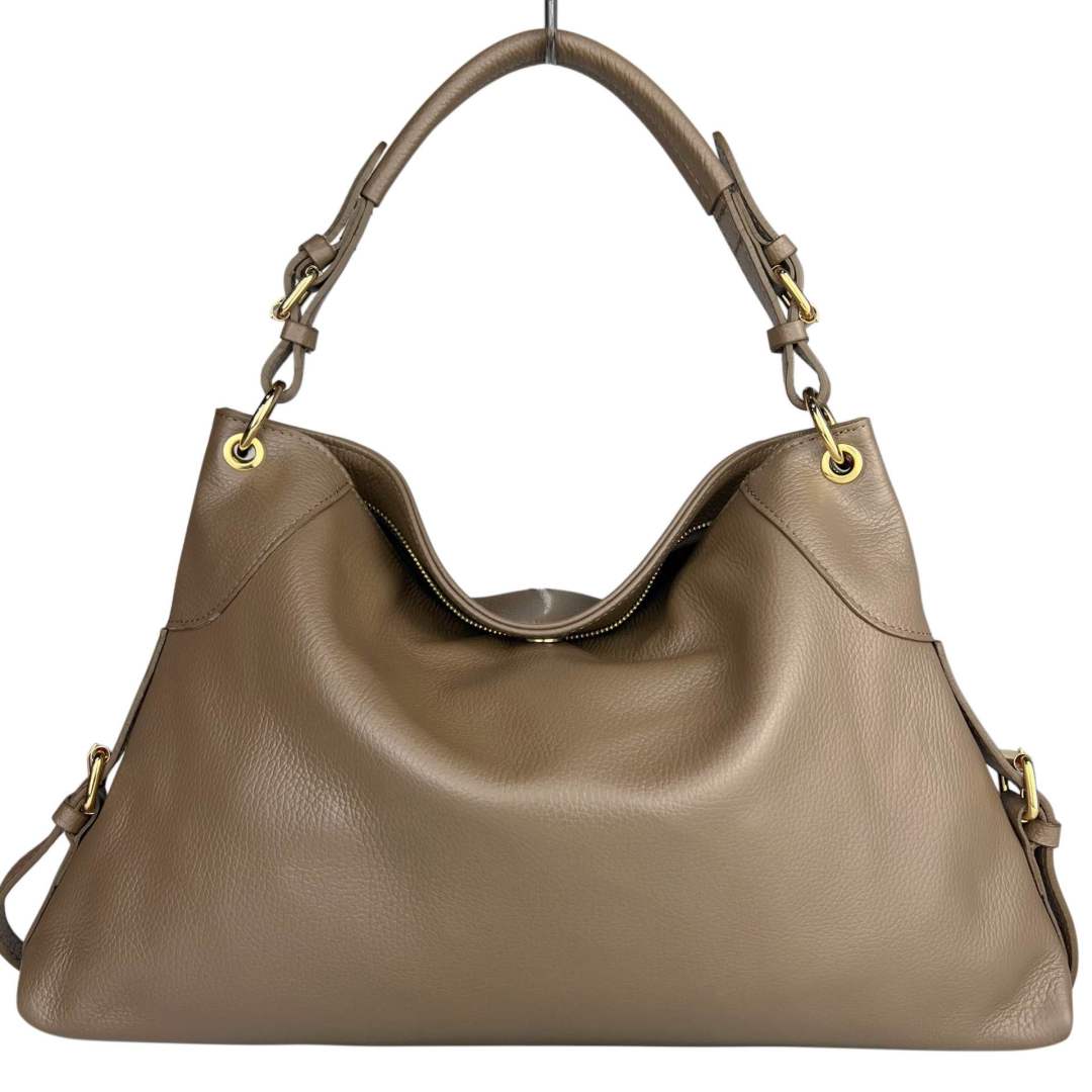 Mi400 Dark Taupe Shoulder Bag