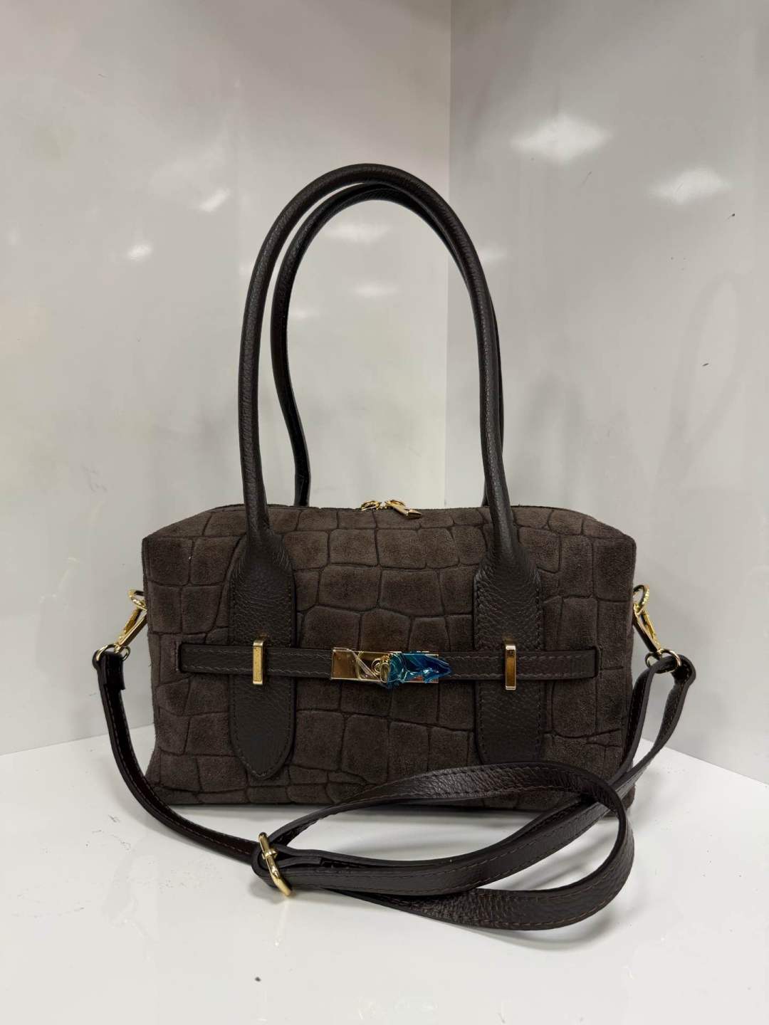 St013 Dark Brown Lavinia Bag