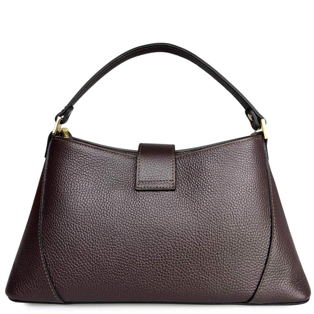 Mi205 Cow Print Pony Hair Accent Bag