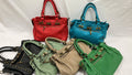 OF308 Italian Small Vintage Leather Handbag JIJOU CAPRI