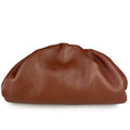 Mi258 Brown Pebbled-Leather Pouch