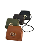 L268 Italian Stylish Leather Crossbody Bag Selection