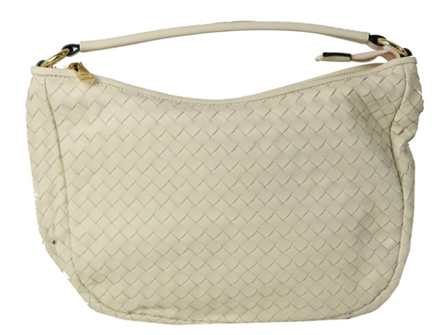 ITWOCR Vibrant Woven Cream Hobo Bag JIJOU CAPRI