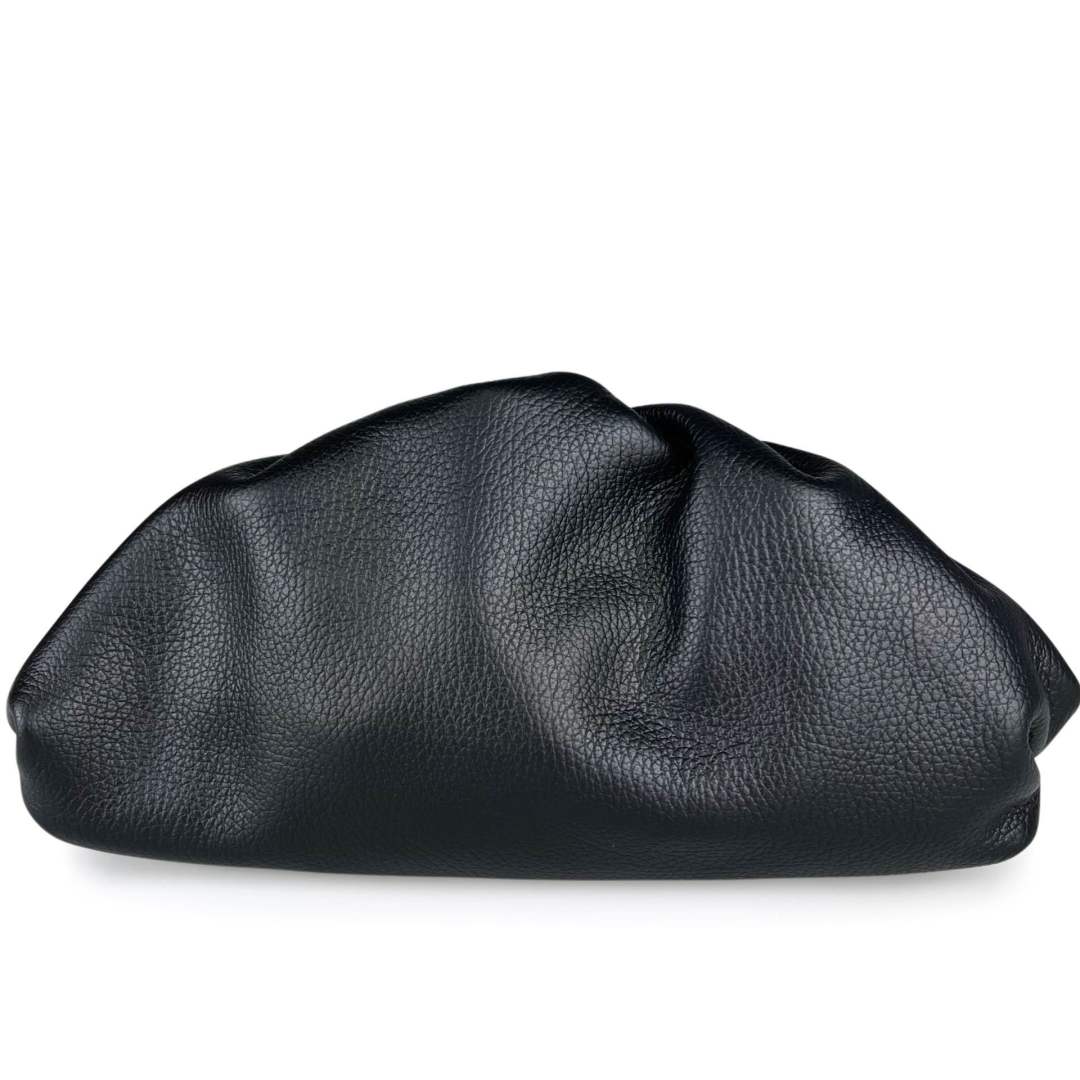 Mi260 Black Pebbled-Leather Pouch