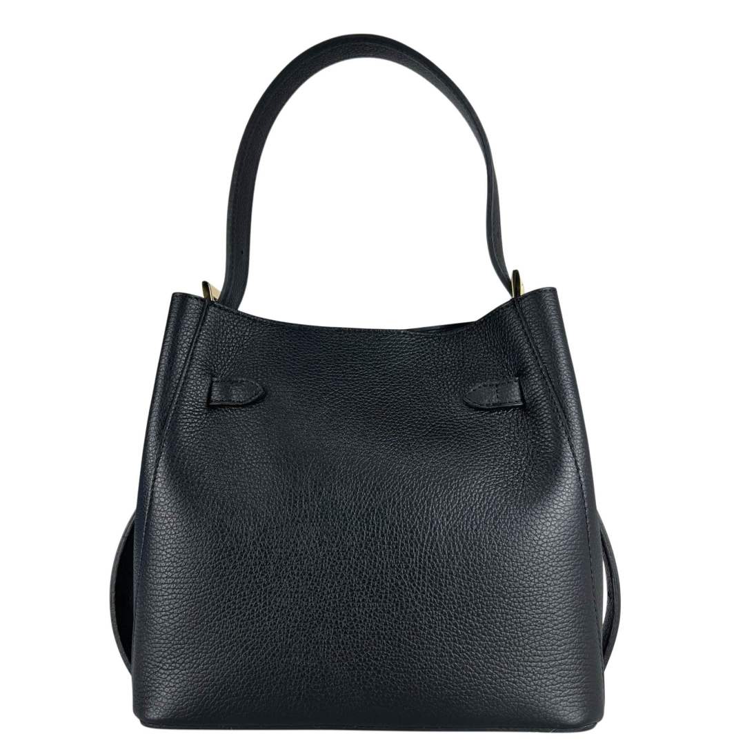 MI525 Cow Print Pony Hair Bucket Bag