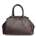 Mi228 Dark Brown Snap-Closure Bag