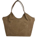 Mi302 Dark Taupe Shopper Bag
