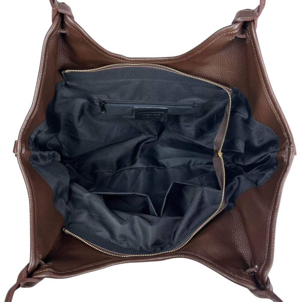 Mi300 Dark Brown Shopper Bag