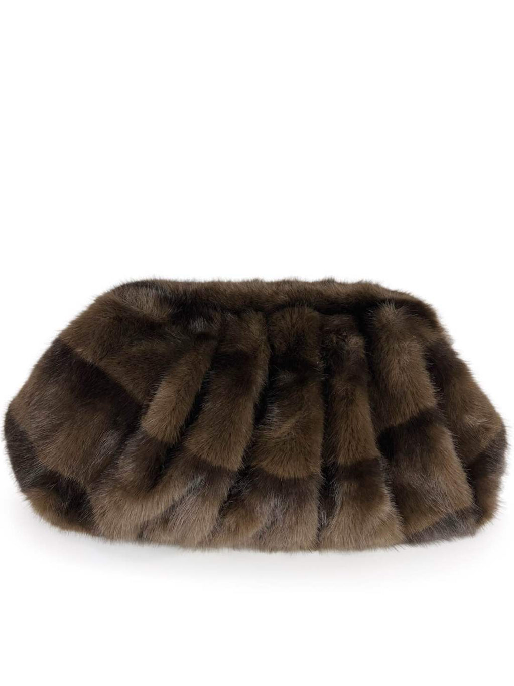 Mi287 Dark Brown Clutch Bag