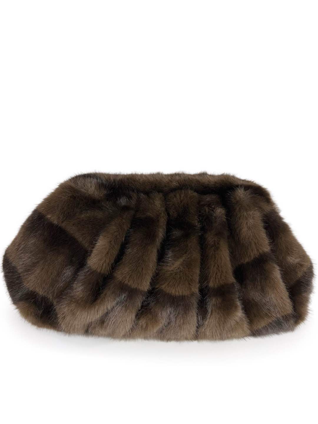 Mi287 Dark Brown Clutch Bag