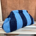 Mi072 Blue/Sky Blue Striped Pochette