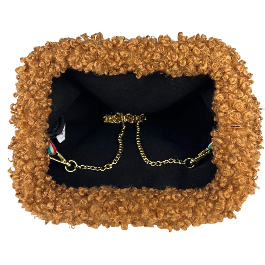Mi355 Tan Pouch Bag