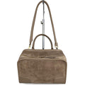 Mi151 Taupe Suede Amazona Saddle Bag