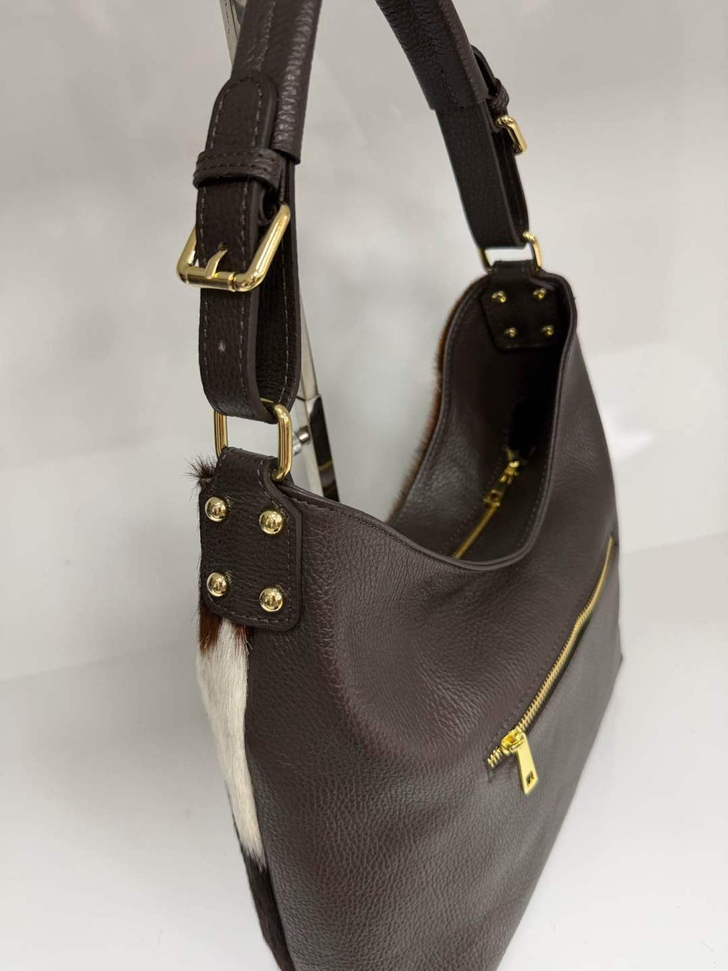 St052 Cow Print Bag
