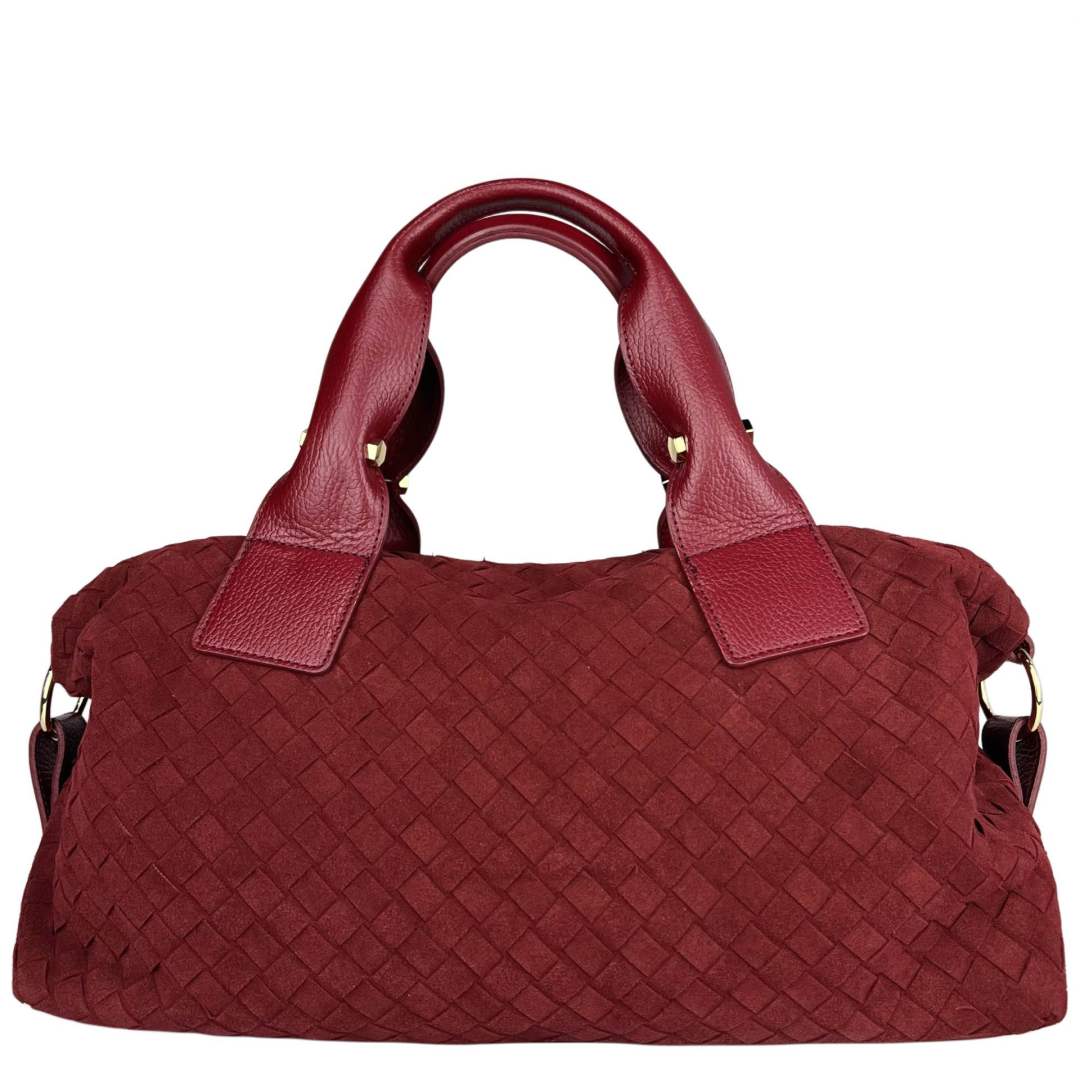 Mi298 Dark Red Bowling Bag