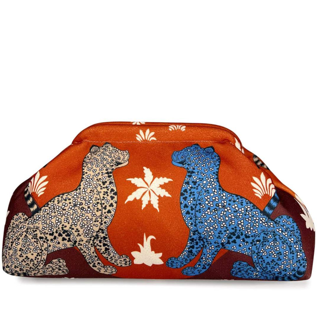 Mi242 Brick Leopard-Print Pochette