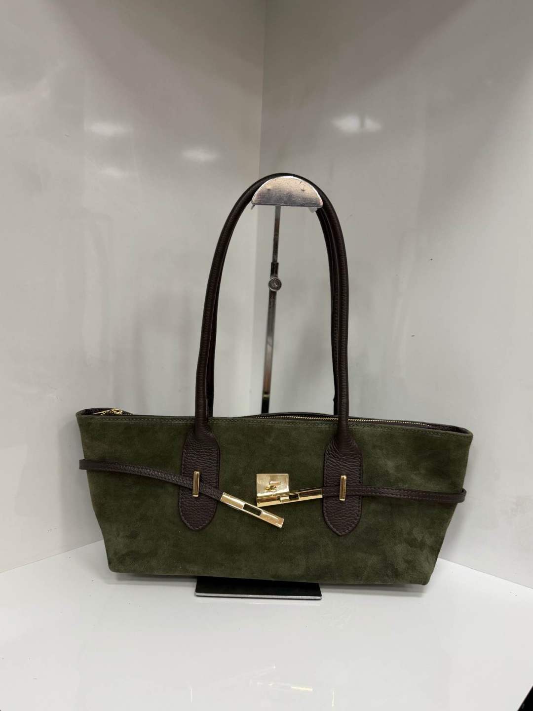St075 Green Shoulder Bag